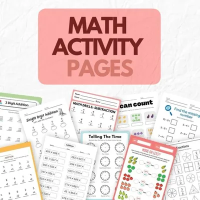 Math Activity Pages